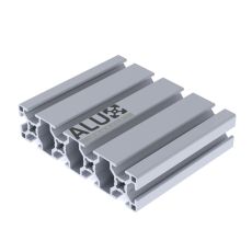 Alux Profilé Aluminium 30120 30x120mm Profil à Rainure en T 8 mm Anodisé Argent