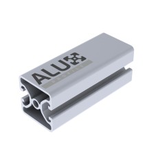 Profilé aluminium 4040 – 2 rainures en T 180°