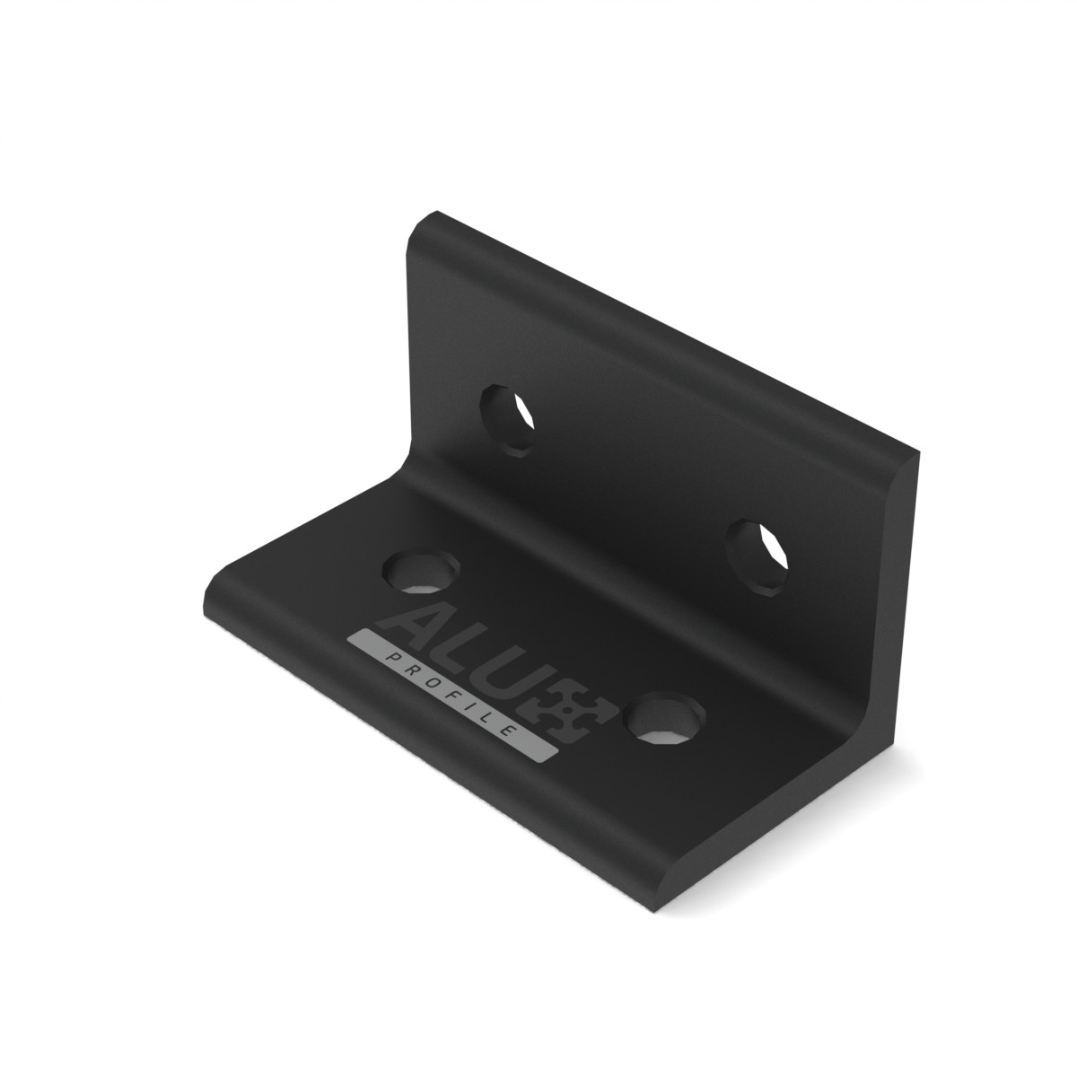 Angle en aluminium 6030 noir