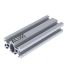Alux Profilé Aluminium Anodisé Argent V-slot 2040 20x40mm Profil à Rainure en V 6mm