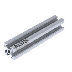 Alux Profilé Aluminium Anodisé Argent V-slot 2020 20x20mm Profil à Rainure en V 6mm