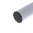 Cache pour profilé de tube en aluminium 28 mm