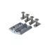 charniere en metal structure aluminium