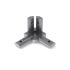 Connecteur intérieur 3-voies T6 vue du produit pour profilé aluminium 2020 V-Slot