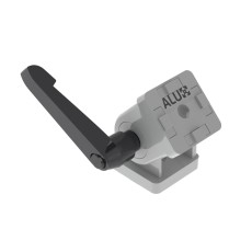 Articulation 40 avec levier de blocage pour profils série 40 rainure 8 compatible avec ITEM ISB ISP et I-Type