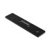Plaque de connexion 45x180 noire 4 trous