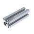 Alux Profilé Aluminium 3030 30x30mm Profil à Rainure en T 8mm Anodisé Argent