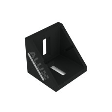 Équerre d’angle 4040 noire